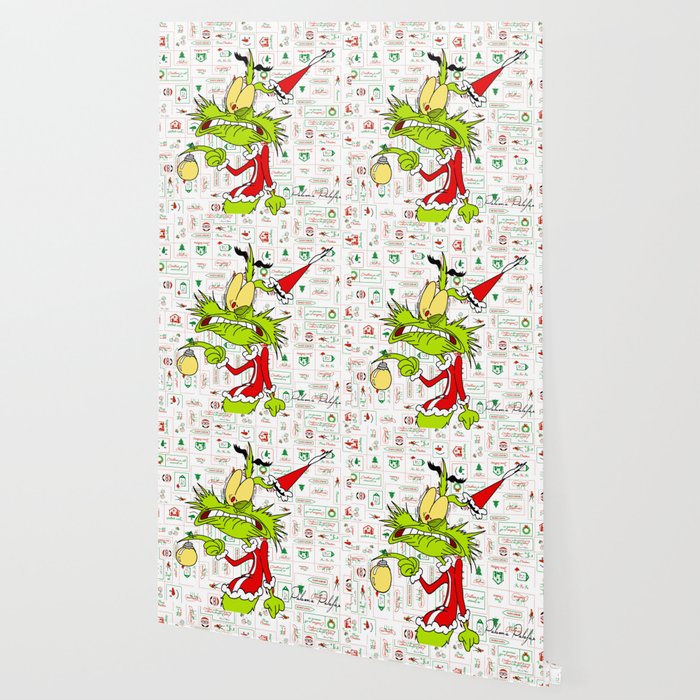 Grinch Wallpaper By Palomapalafox Society6