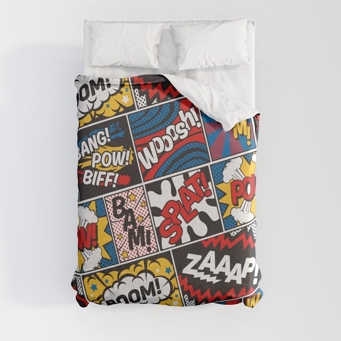 Superhero duvet top