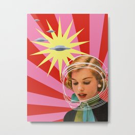 The Astronaut Metal Print