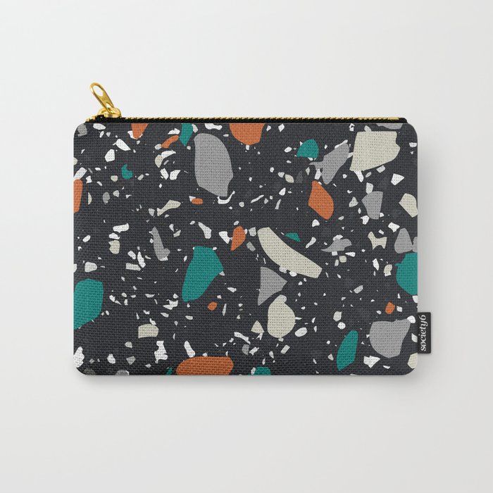 Modern Terrazzo Collage 06 Carry-All Pouch