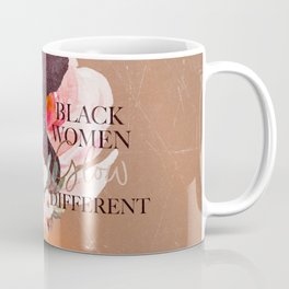 Black Women Glow different  Coffee Mug
