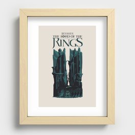 One ring Recessed Framed Print