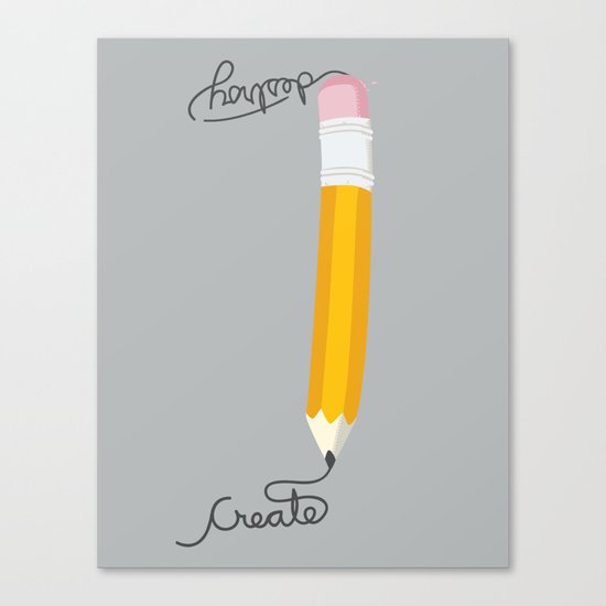 Create or Destroy Canvas Print