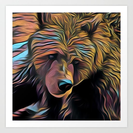 Bear Art Print