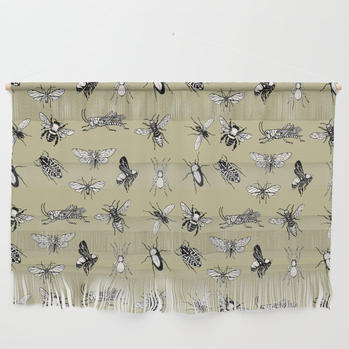 Insects pattern Wall Hanging