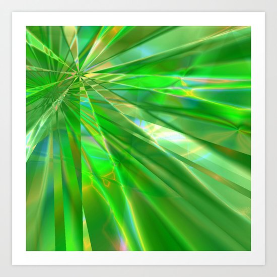 Green Art Print