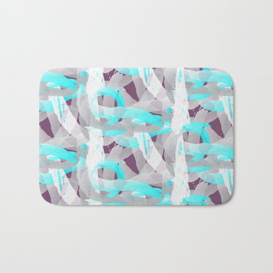 Out of the blue pattern Bath Mat
