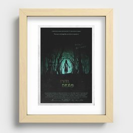 Evil Dead (2013) Movie Poster Recessed Framed Print