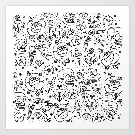 Flash Art Print