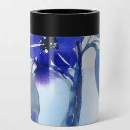 blue stillife: lily Can Cooler