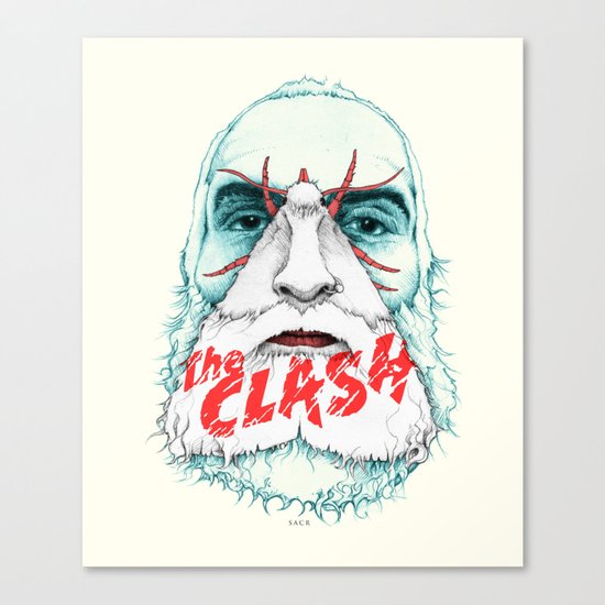 Mothbums Portrait N°7: Brother Kurt Canvas Print