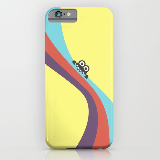 Funny Bug Bites Candy Colored Stripes iPhone & iPod Case