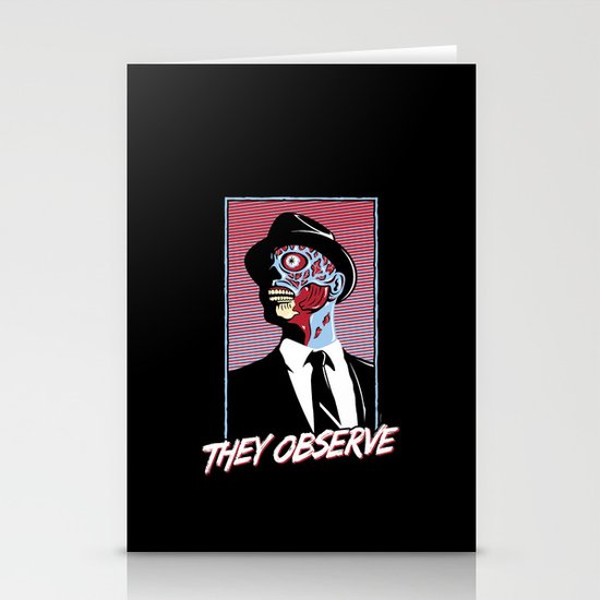 They Observe Stationery Cards