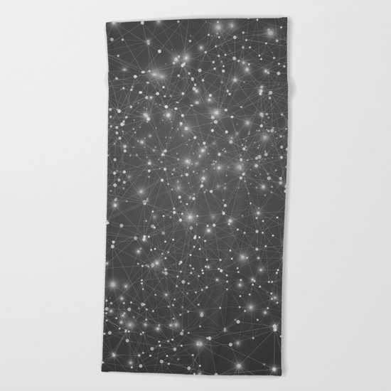 From Point A to Point B Beach Towel