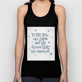 To the stars who listen and the dreams that are answered Tank Top