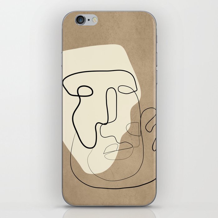 Abstract Portrait 6 iPhone Skin