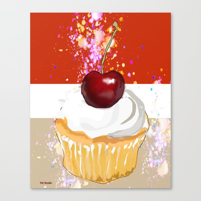 Cupcake-2 Canvas Print