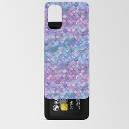 Pink Blue Mermaid Pattern Luxury Android Card Case