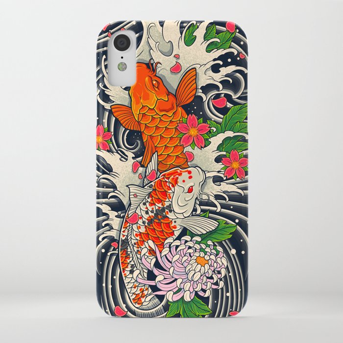 Art of Koi Fish Leggings iPhone Case