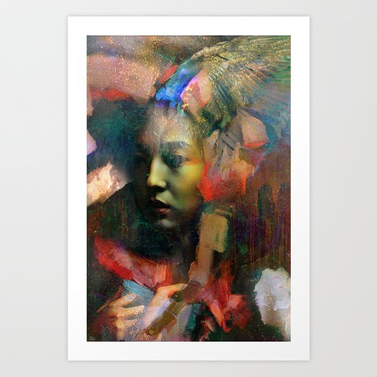 Furtive memory Art Print