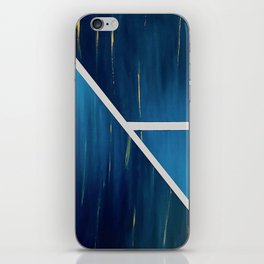 Blue in Transition iPhone Skin