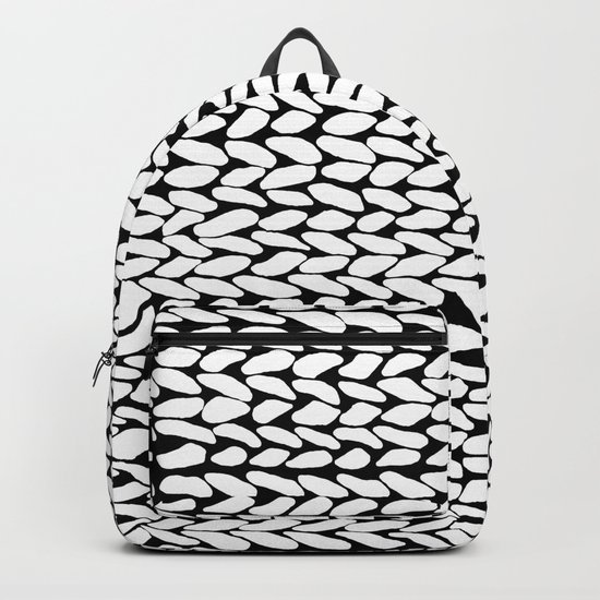 Missing Knit On Side Backpack