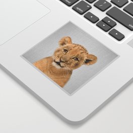 Baby Lion - Colorful Sticker
