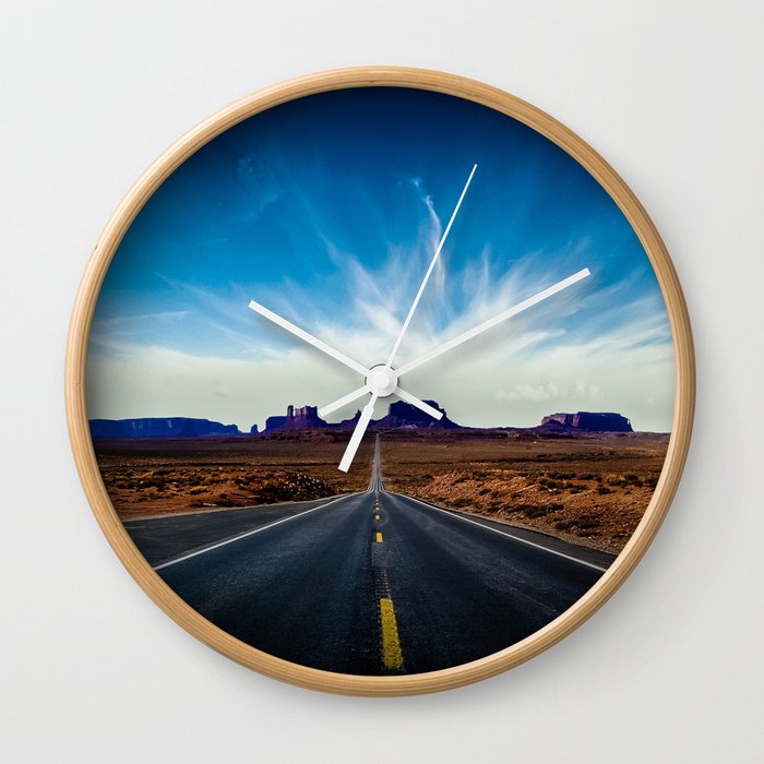 Forrest Gump Point Wall Clock