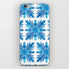 Pineapple Hawaiian Quilt style Chinoiserie pattern iPhone Skin