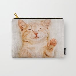 Brown cat Carry-All Pouch