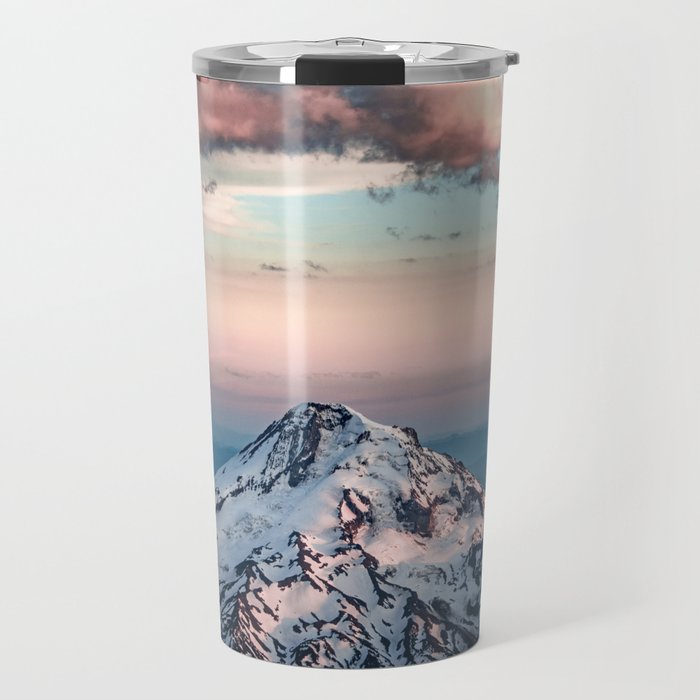 Mountain Sunset - Nature Photography Travel Mug