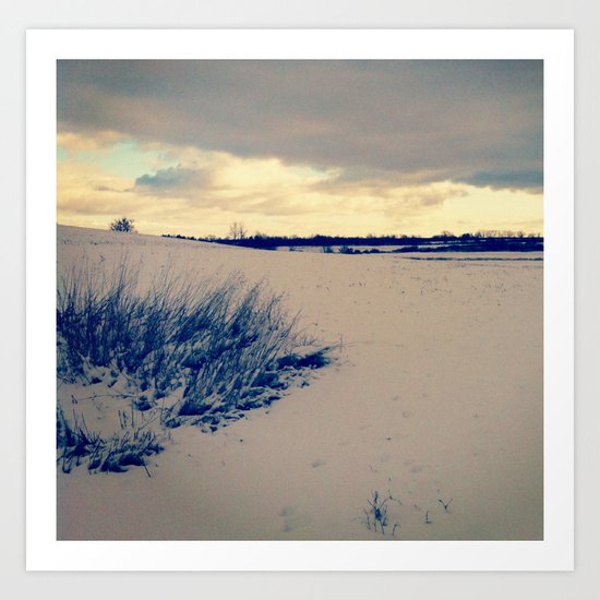 Wisconsin Winter Art Print