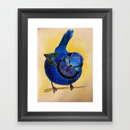 colorful bird Framed Art Print