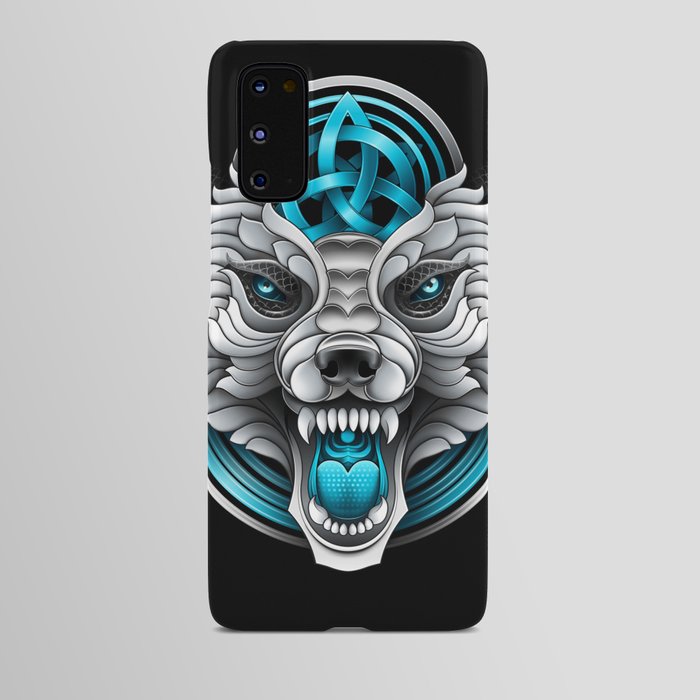 The Electric Acid Wolf Android Case