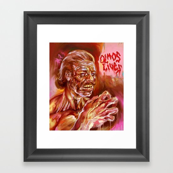OLMOS LIVES!!! Framed Art Print