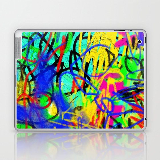 Abstract expressionist Art. Abstract Painting 2. Laptop & iPad Skin