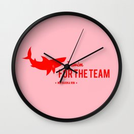 FOR THE TEAM - Matsuoka Rin Wall Clock | Digital, Vector, Animal, Movies & TV 