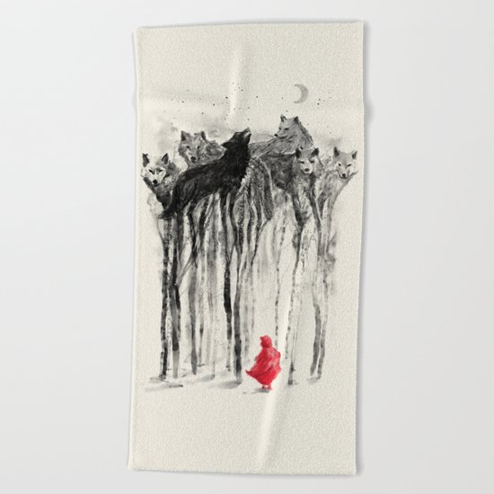 Into The Woods Beach Towel