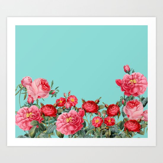 Fab Floral Art Print
