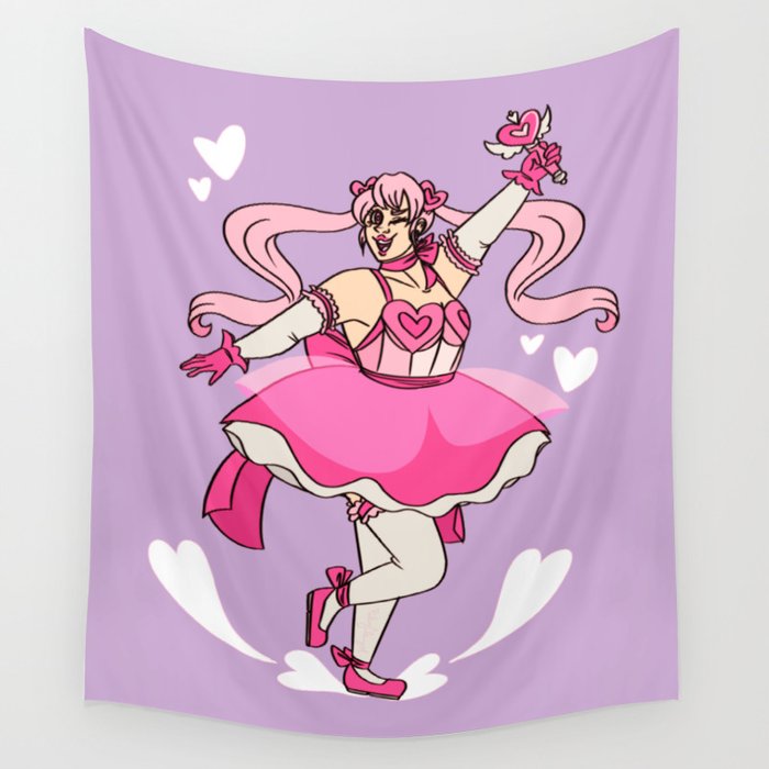 Magical Girl Wall Tapestry