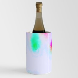 Colorful Tie Day Paint Wine Chiller