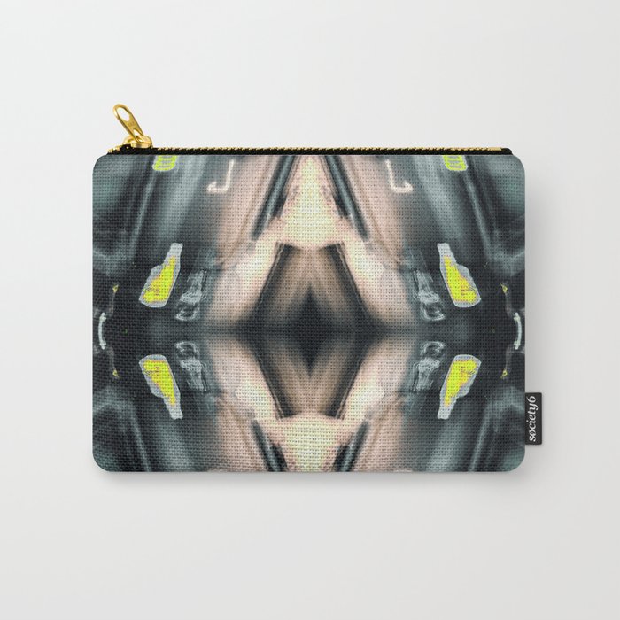 Kaleidoscopic Car Carry-All Pouch