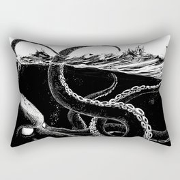 Kraken Rules the Sea Rectangular Pillow
