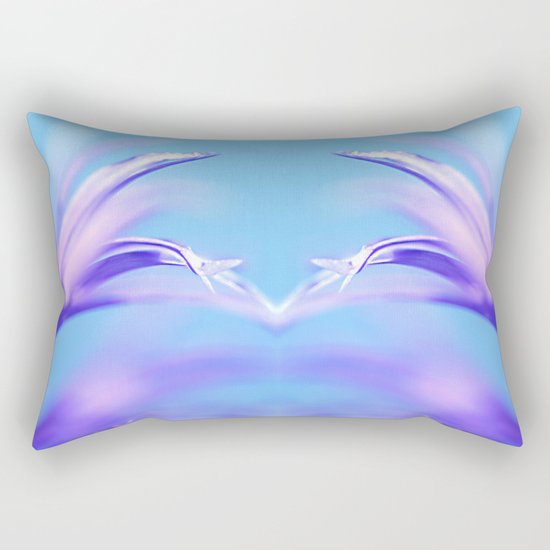 flower dance III Rectangular Pillow