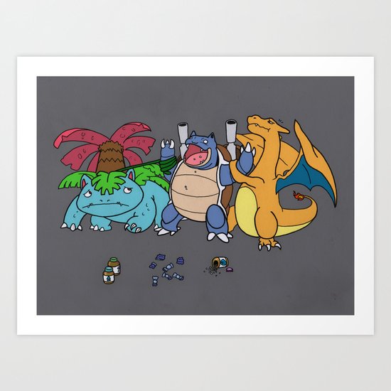 Blastoid Art Print