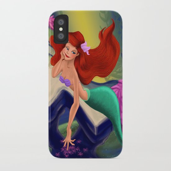 Little Mermaid So In Love iPhone Case
