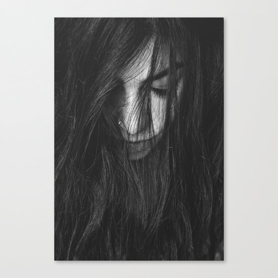 Dark Girl Canvas Print