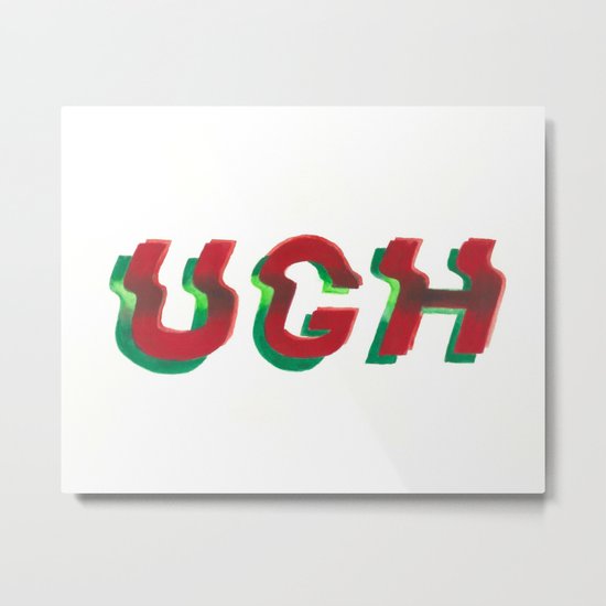 UGH Metal Print