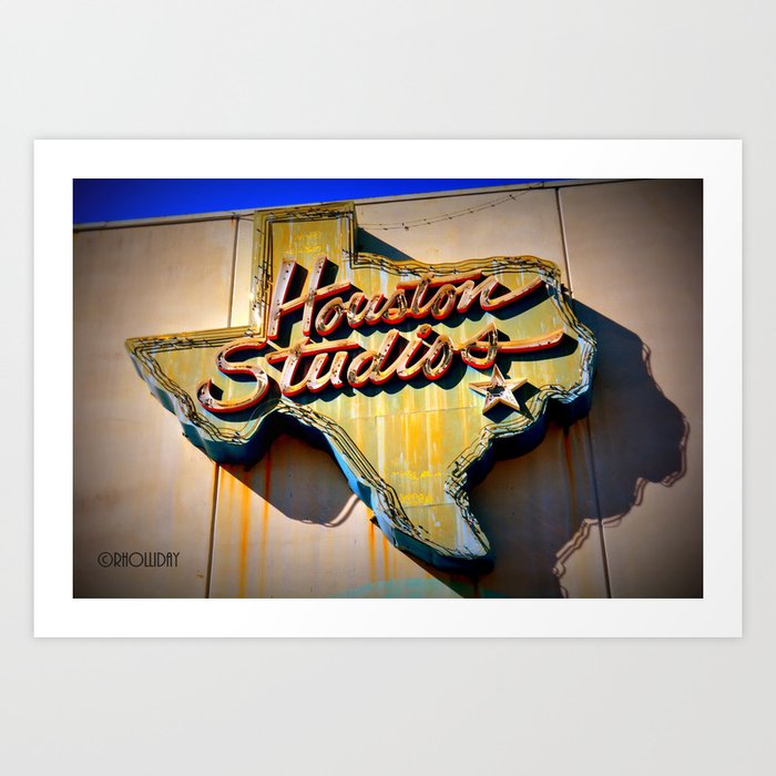 Houston Studios Art Print