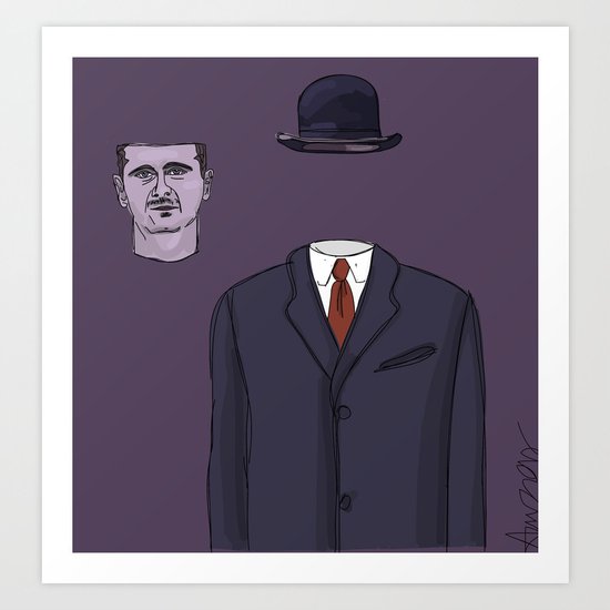 "The Unwanted Pilgrim" (Syria) Art Print